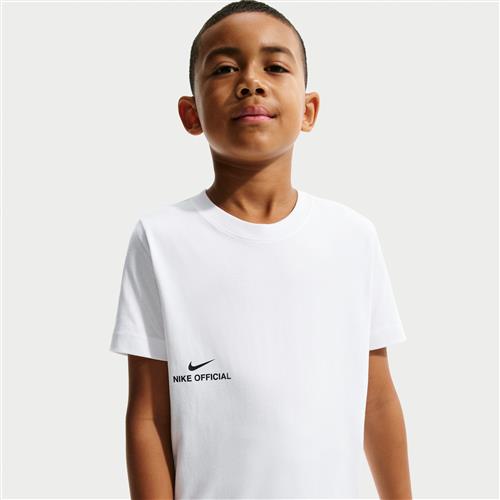 Nike -T-shirt til større børn - hvid