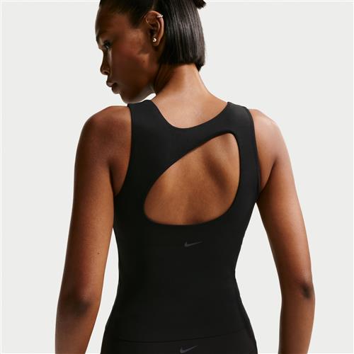 Nike Zenvy Dri-FIT-tanktop til kvinder - sort