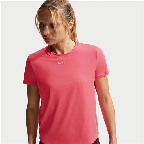 Kortærmet Nike One Classic Dri-FIT-trøje til kvinder - Pink