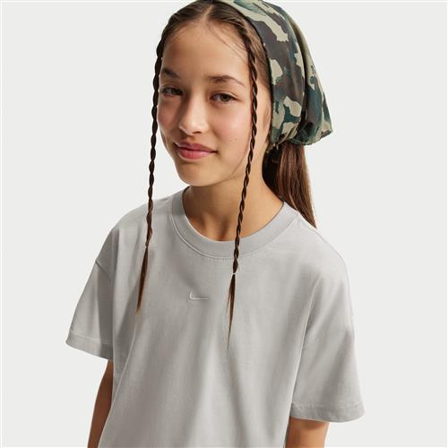 Nike Essential-T-shirt til større børn (piger) - brun
