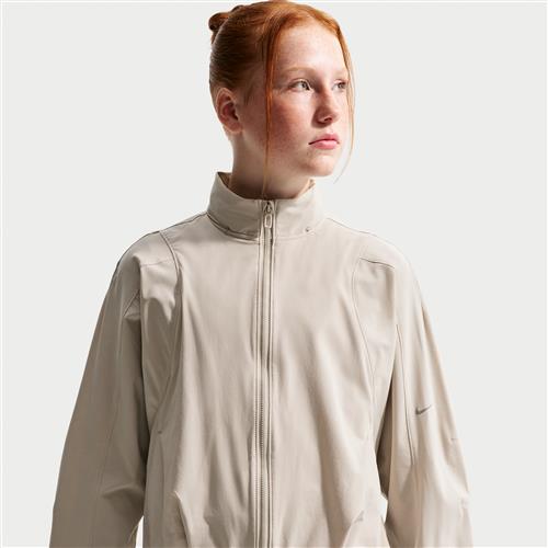 Vandafvisende vævet Nike MAVN UV-jakke til piger - brun