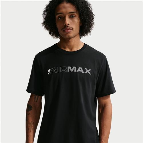 Nike Air Max-T-shirt til mænd - sort