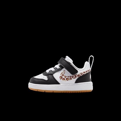Nike Court Borough Low-sko til babyer/småbørn - sort