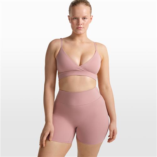 NikeSKIMS Matte Wrap-bh til kvinder - Pink