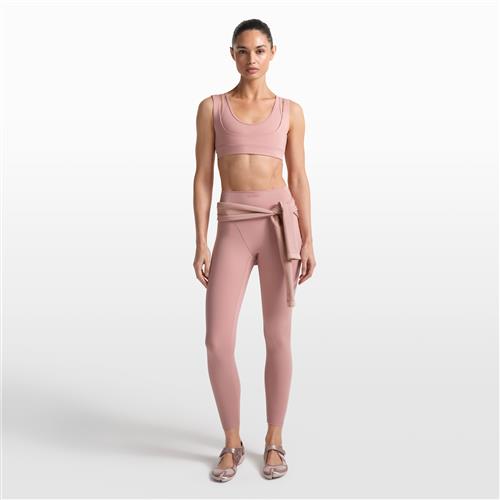 NikeSKIMS Matte V-Line-leggings med høj talje (66 cm) til kvinder - Pink