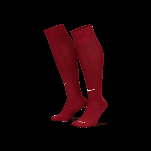 Lange Nike Academy-fodboldstrømper - rød