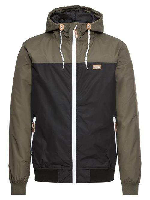 Iriedaily Overgangsjakke 'Auf Deck'  brun / oliven / sort / hvid