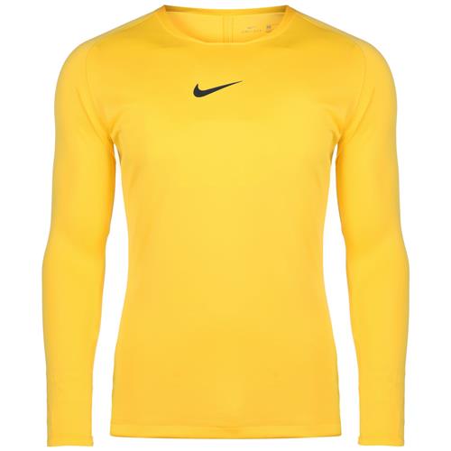 NIKE Base Layer 'Park First'  gul / sort