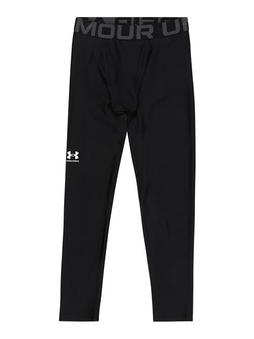 UNDER ARMOUR Sportsbukser  grå / sort / hvid