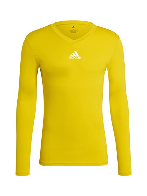 ADIDAS PERFORMANCE Funktionsskjorte 'Team Base'  gul / hvid