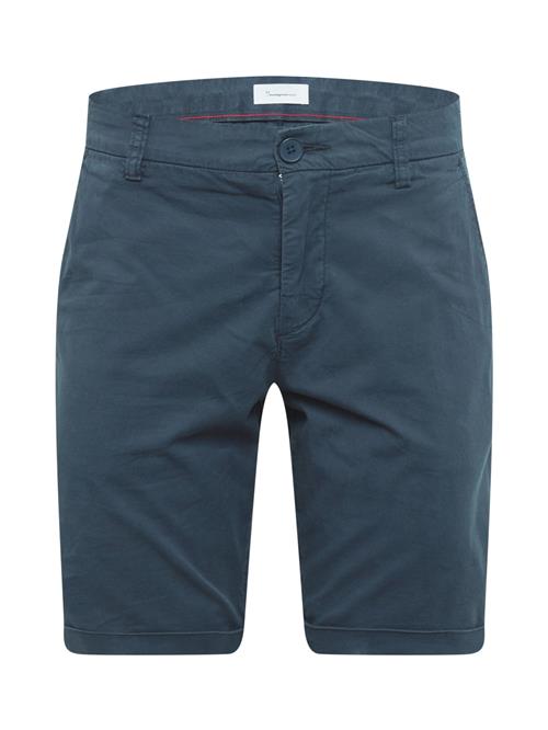 KnowledgeCotton Apparel Lærredsbukser 'CHUCK'  navy