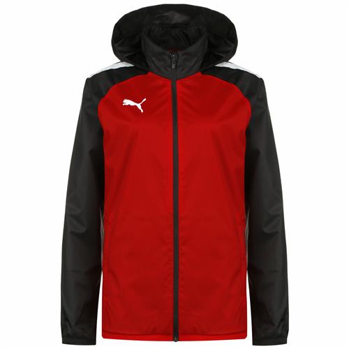 PUMA Sportsjakke 'Team Liga'  rød / sort / hvid