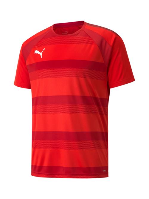 PUMA Fodboldtrøje  rød / mørkerød / hvid