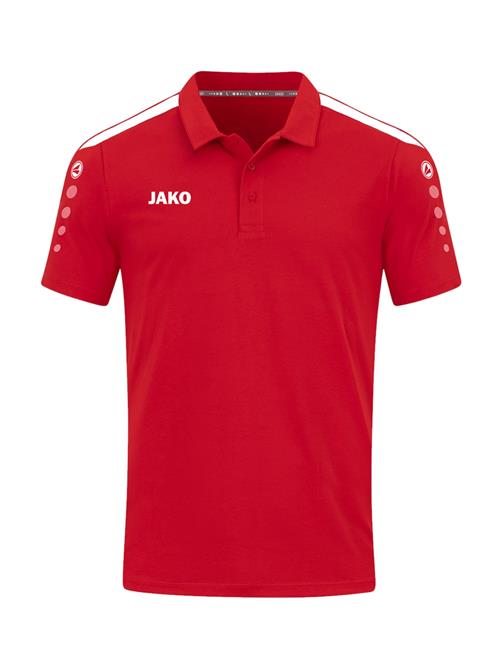 JAKO Funktionsskjorte 'Power'  rød / hvid
