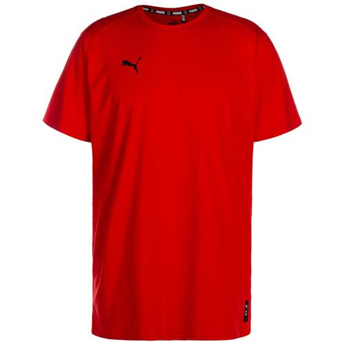 PUMA Funktionsskjorte 'Hoops Team'  rød / sort