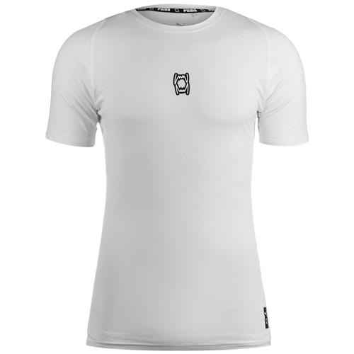 PUMA Base Layer 'Hoops Team'  sort / hvid
