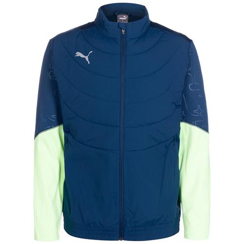 PUMA Sportsjakke 'Individual'  mørkeblå / grå / mint