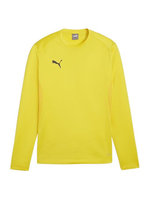 PUMA Sportsweatshirt 'TeamGOAL'  gul / sort