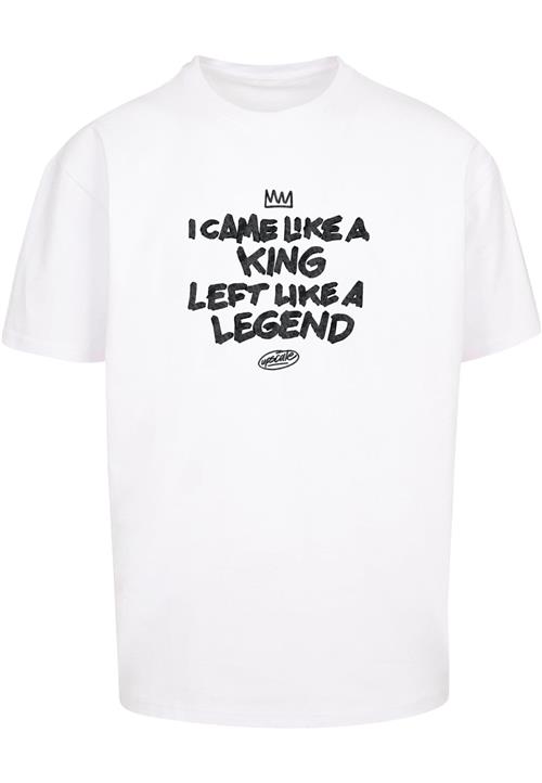 MT Upscale Bluser & t-shirts 'Like A Legend'  sort / hvid