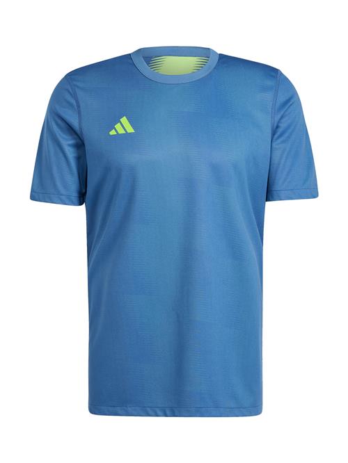 ADIDAS PERFORMANCE Funktionsskjorte  blå / neongrøn