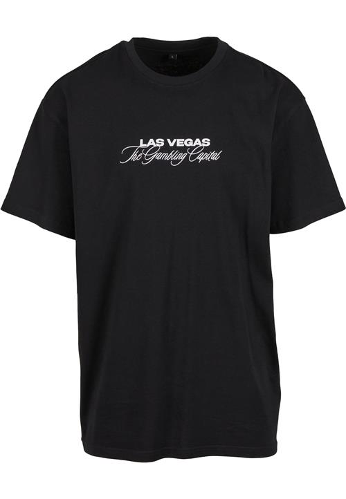 Mister Tee Bluser & t-shirts 'Gambling Capital'  guld / rød / sort / hvid