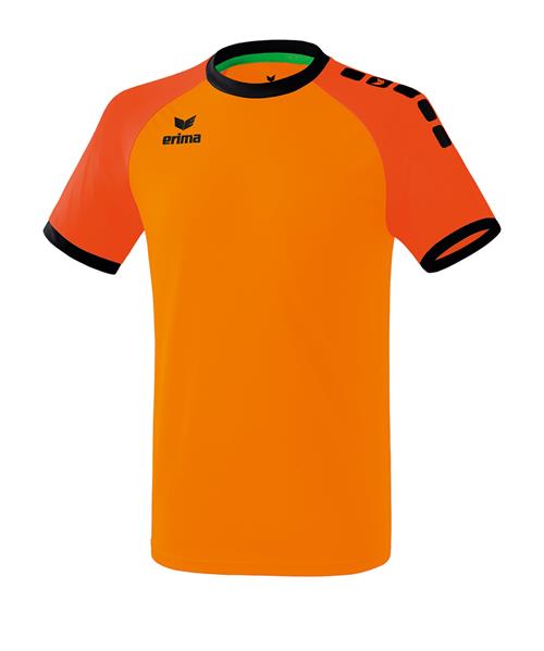 ERIMA Fodboldtrøje 'Zenari'  orange / mørkeorange / sort