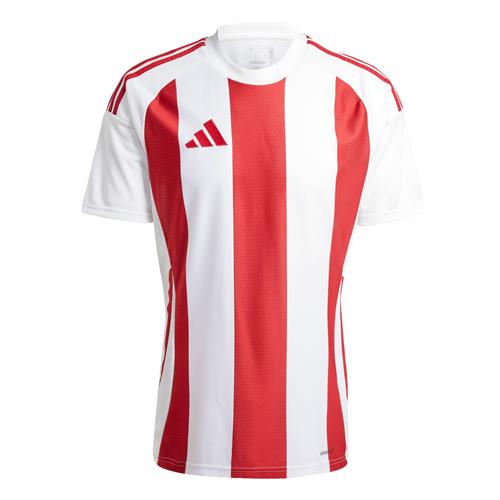 ADIDAS PERFORMANCE Fodboldtrøje 'Striped 24'  blodrød / hvid