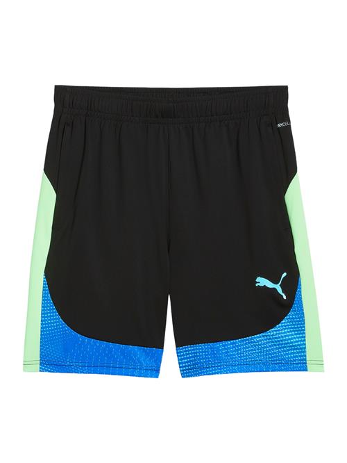 PUMA Sportsbukser 'Individual Final'  blå / himmelblå / grøn / sort