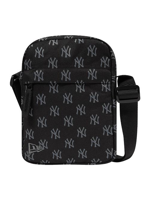 NEW ERA Skuldertaske  lysegrå / sort