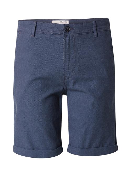 SELECTED Lærredsbukser 'SLHLUTON'  marin / safir