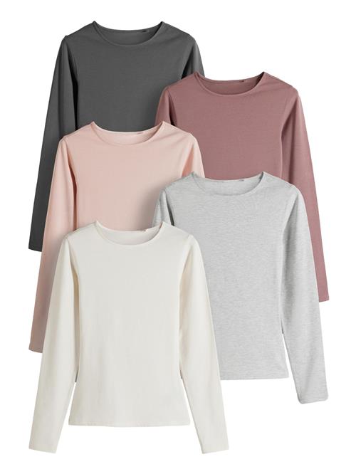 The Set Shirts  creme / lysegrå / mørkegrå / lysviolet / pudder