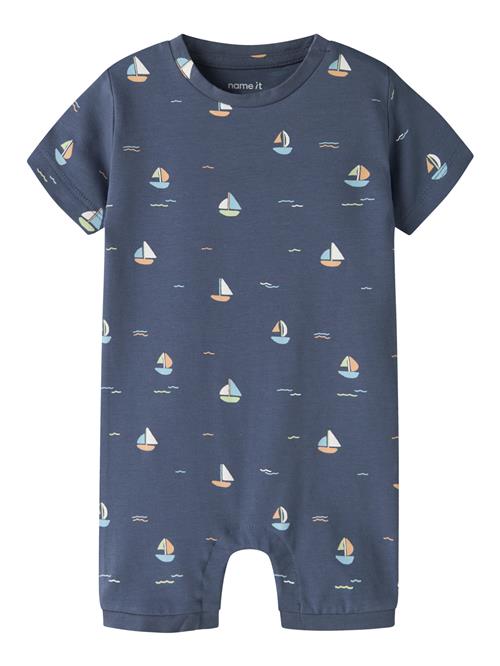 NAME IT Sunsuit Vroels Vintage Indigo Boat