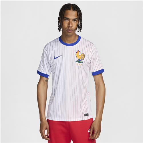FFF 2024/25 Stadium Away (kvindehold) Nike Dri-FIT Replica-fodboldtrøje til mænd - hvid