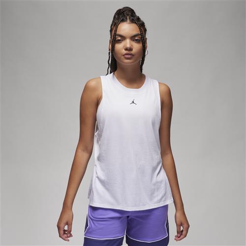 Jordan Sport Diamond-tanktop til kvinder - hvid