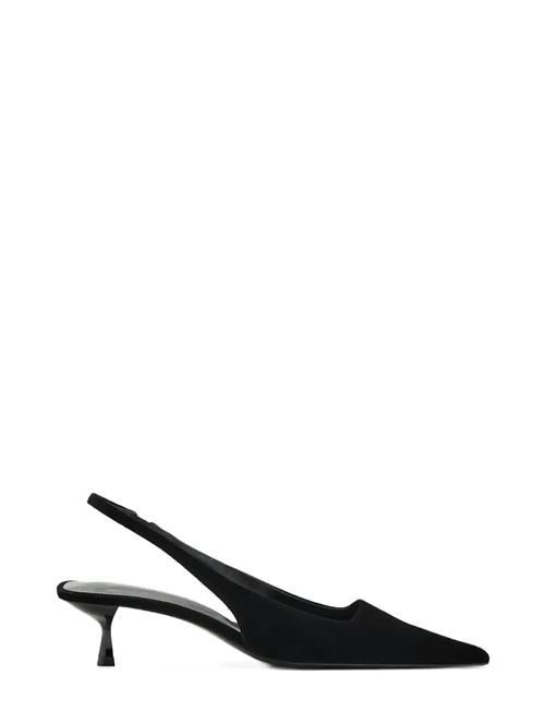 Mango | Velvet Heeled Shoes | 36