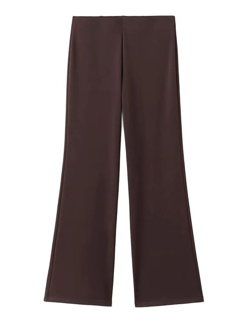 Mango | Fine-Knit Trousers With Elastic Waist | M