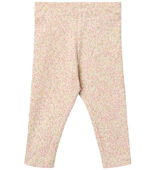 Wheat Leggings - Jules - Coral Flowers