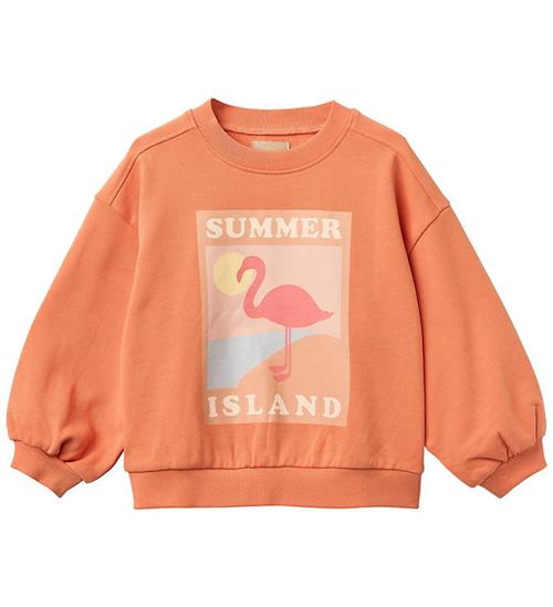 Wheat Sweatshirt - Eliza - Sunkissed Orange