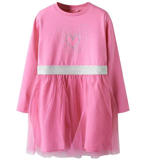 Name It Kjole - NmfPnastar - Pink Cosmos