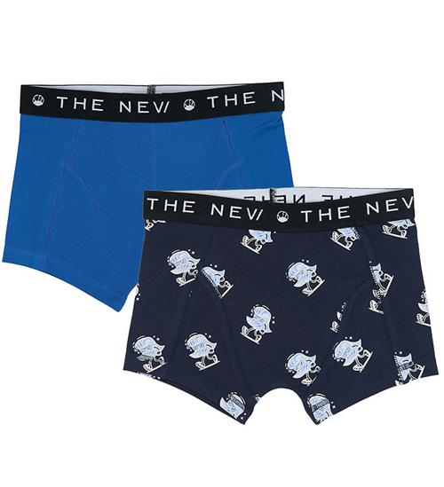 The New Boxershorts - 2-pak - Blå/Navy Blazer AOP