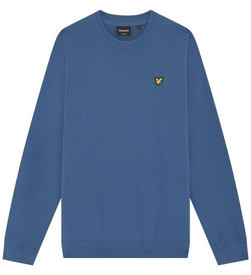 Lyle & Scott Bluse - Strik - Dark Cornflower