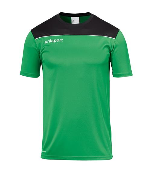 UHLSPORT Funktionsskjorte  grøn / sort / hvid