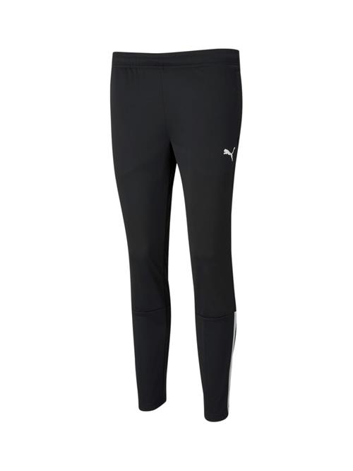 PUMA Sportsbukser 'TeamLiga'  sort / hvid