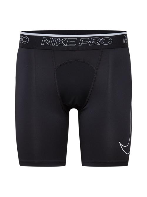 NIKE Sportsunderbukser  sort / hvid