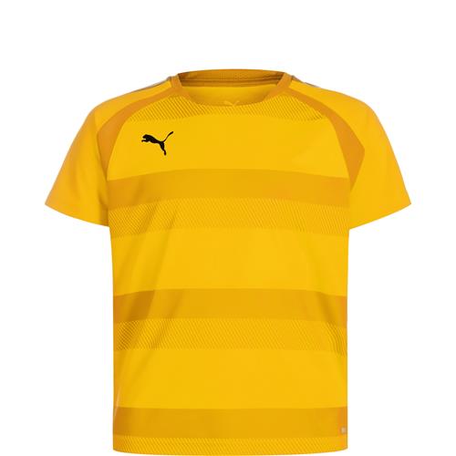 PUMA Funktionsskjorte 'TeamVision'  gul / orange / pastelorange / sort