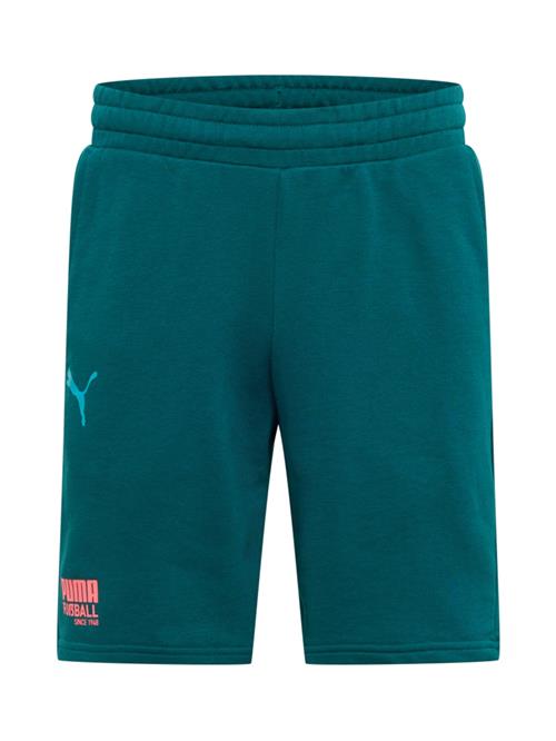 PUMA Sportsbukser  smaragd / jade / laks
