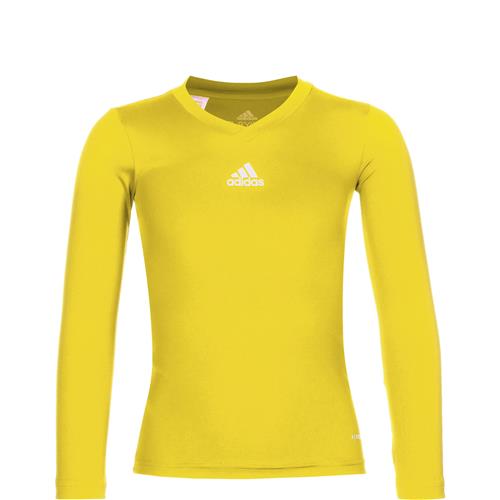 ADIDAS PERFORMANCE Funktionsskjorte  gul / hvid