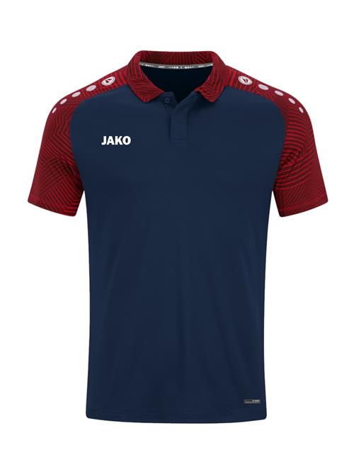 JAKO Funktionsskjorte  blå / bordeaux / hvid