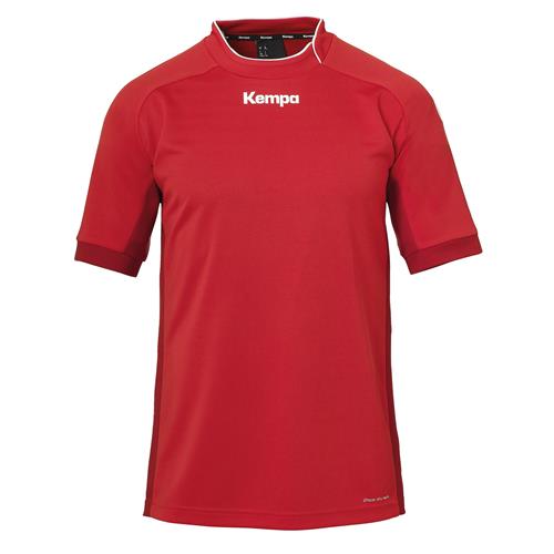 KEMPA Funktionsskjorte  rød / mørkerød / hvid