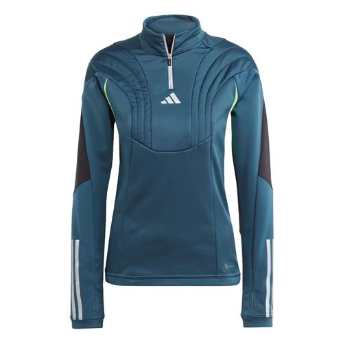 ADIDAS PERFORMANCE Funktionsbluse 'Tiro 23 Competition'  cyanblå / lime / sort / hvid
